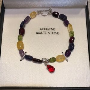 GENUINE MULTI STONE BRACELET